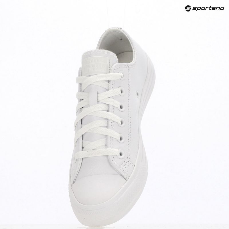 Tenisky Converse Chuck Taylor All Star Leather white mono 9