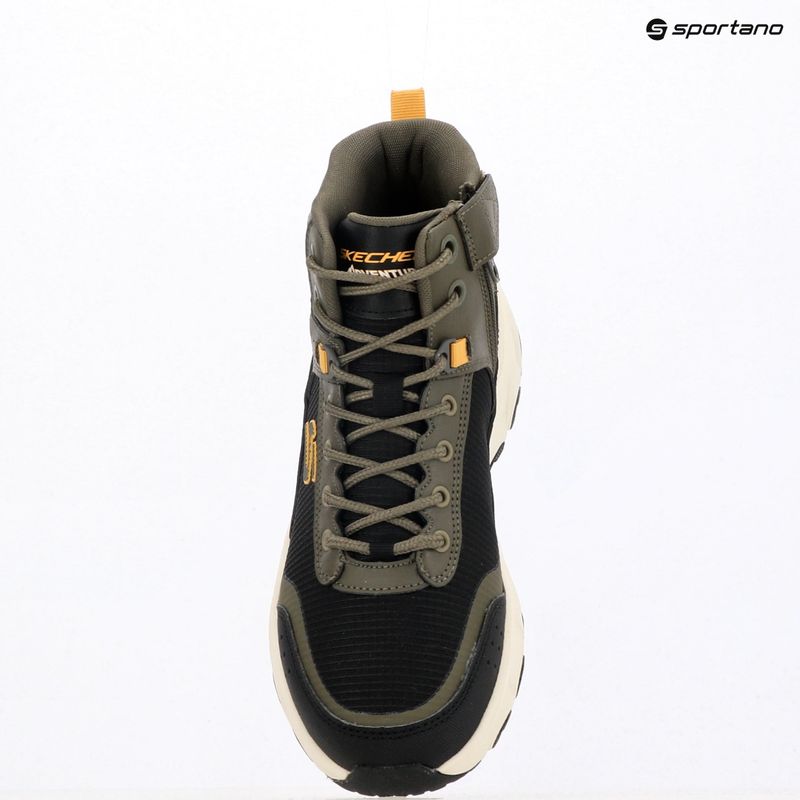 Pánské boty SKECHERS Hillcrest 2.0 Woodrock Peak olive/black 9