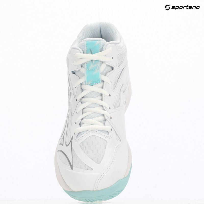 Dámské volejbalové boty Mizuno Thunder Blade Z Mid white/blue tint 15