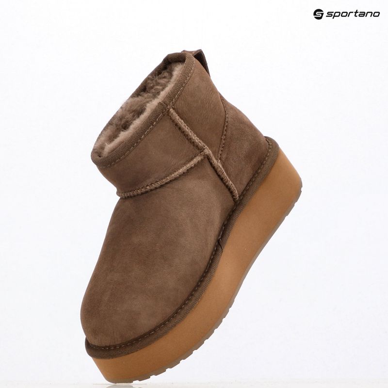 Dámské sněhule EMU Australia Stinger Micro Flatform 2.0 mushroom 9