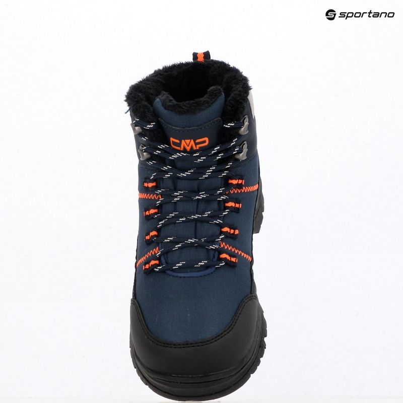 Dětské sněhule CMP Annuuk Snowboots Wp black/blue 9