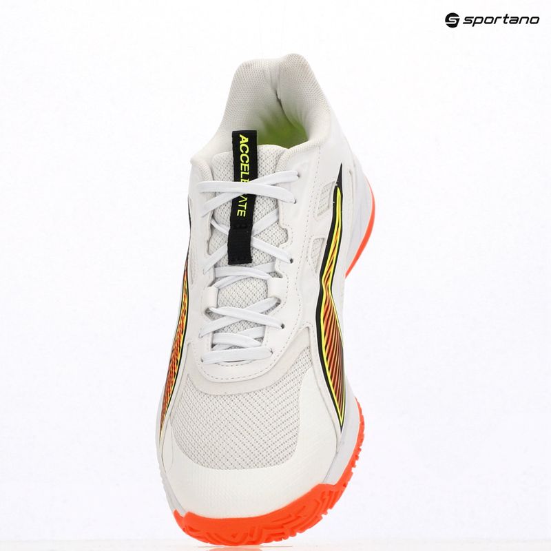 Boty na házenou PUMA Accelerate Pro 4 Game On puma white/glowing red/ultra blue 16