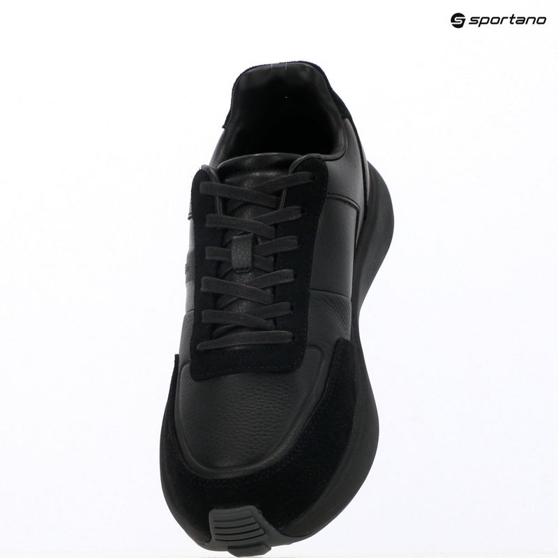 Pánské boty Calvin Klein HM0HM02033 City Runner Laceup Tape Leather triple black 9