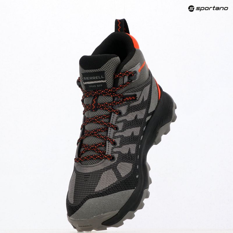 Pánské boty Merrell Speed Eco Mid WP charcoal/tangerine 15