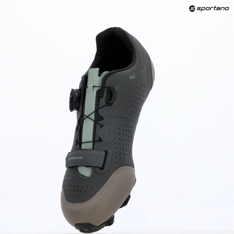 Pánské MTB tretry Northwave Razer dark grey/sage 12
