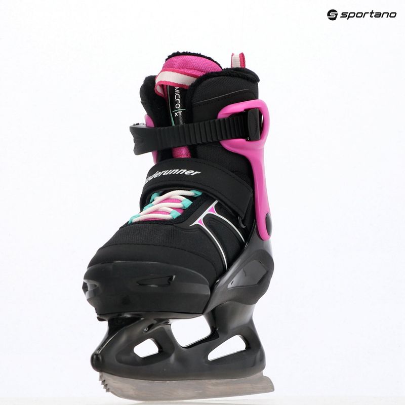 Dětské brusle Bladerunner Micro Xt Ice G black/fuchsia 19