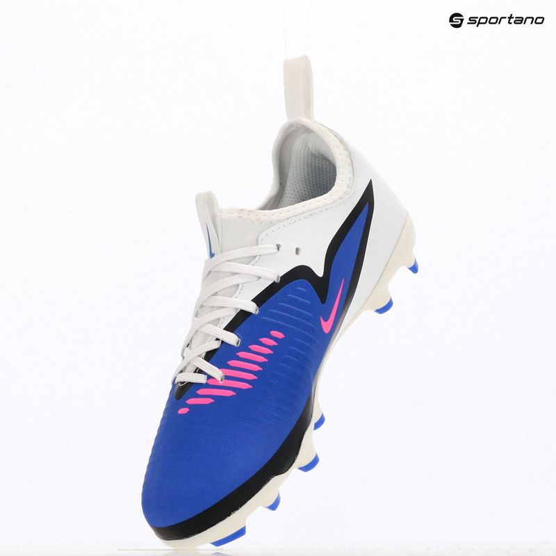 Dětské kopačky Nike Phantom 6 Low Academy FG/MG Jr racer blue/white/pink blast 13