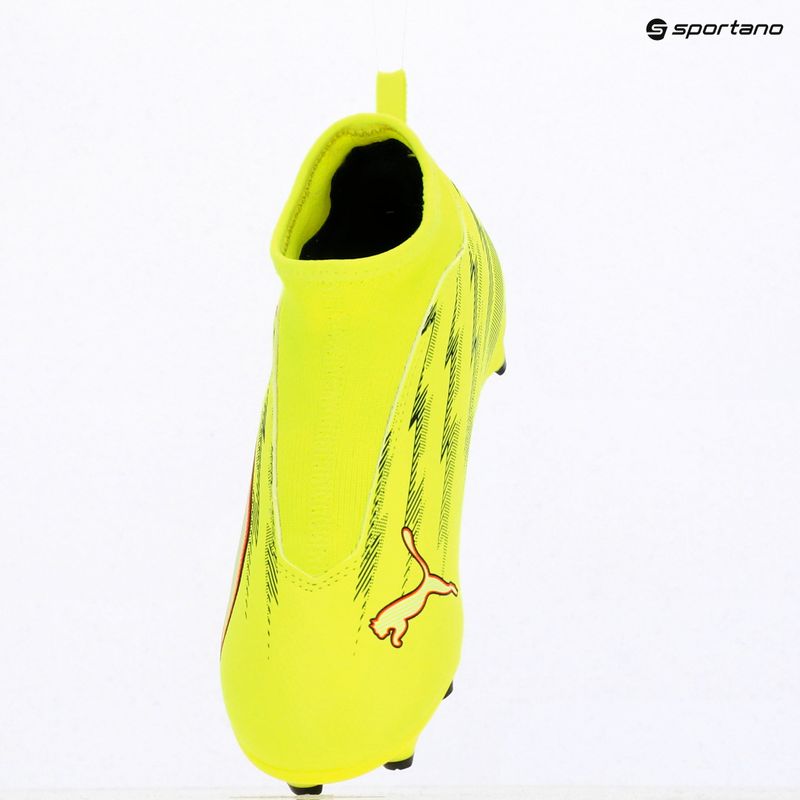 Dětské kopačky PUMA Ultra 6 Match+ LL FG/AG Jr yellow alert/puma black/glowing red/lime squeeze 9