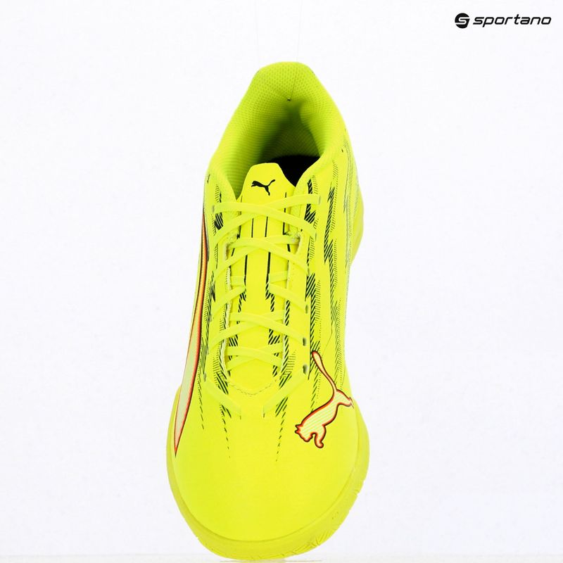Kopačky PUMA Ultra 6 Play IT yellow alert/puma black/glowing red/lime squeeze 9