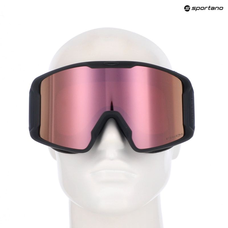 Lyžařské brýle Oakley Line Miner L matte b1b forged iron/prizm rose gold iridium 5