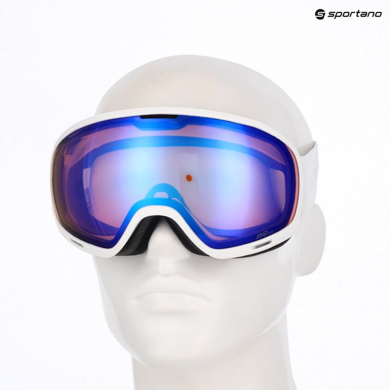 Lyžařské brýle SCOTT Unlimited II OTG mineral white/amp illuminator blue chrome 6
