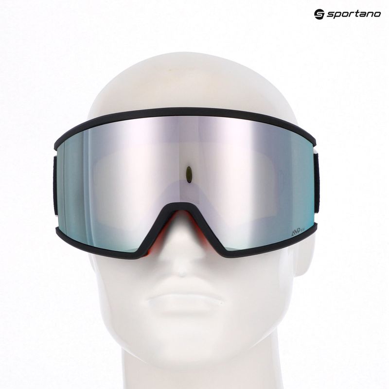 Lyžařské brýle SCOTT Ambit Compact black/neon yellow/amp white chrome 6