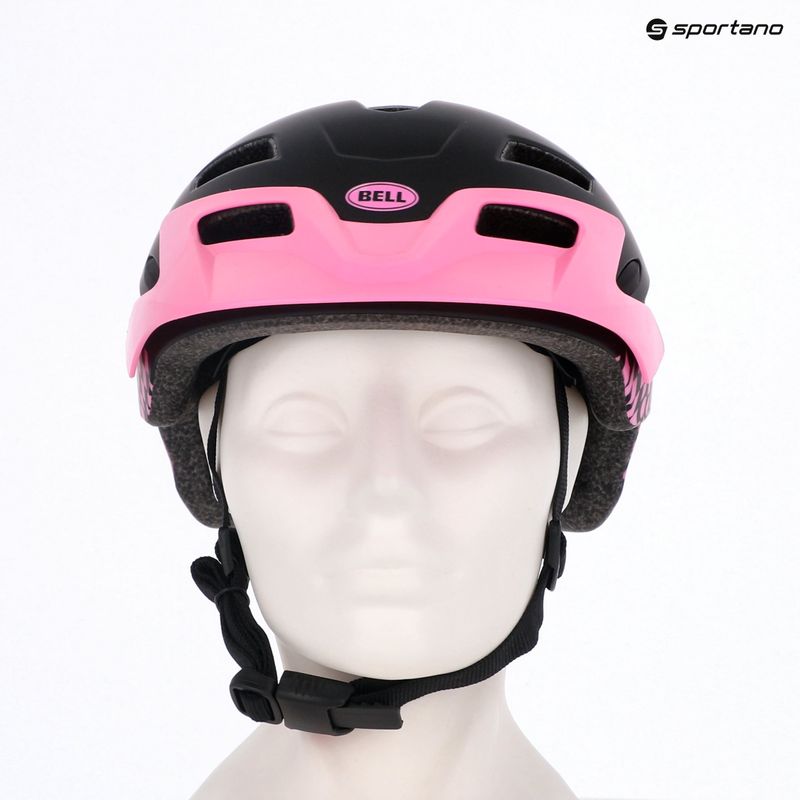 Dětská cyklistická přilba Bell Sidetrack Jr matte pink 6