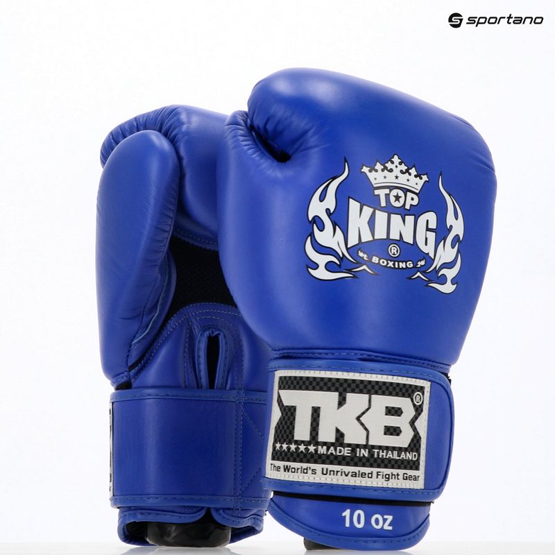 Boxerské rukavice Top King Muay Thai Ultimate Air blue 4