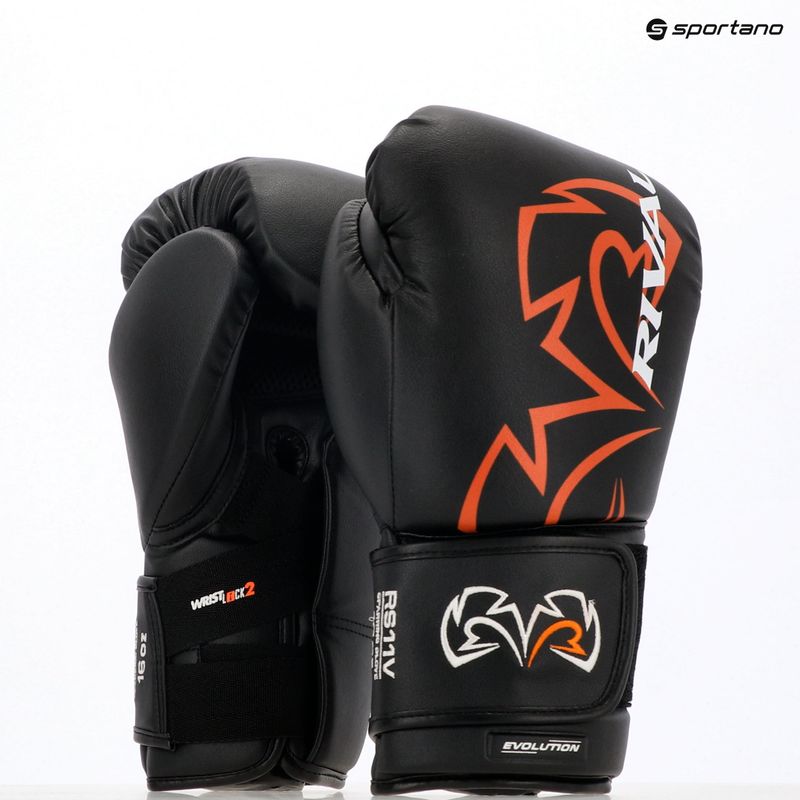 Boxerské rukavice Rival RS11V Professional black 3