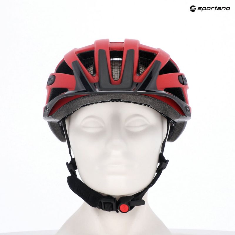 Cyklistická přilba UVEX I-vo CC red / black matt 7