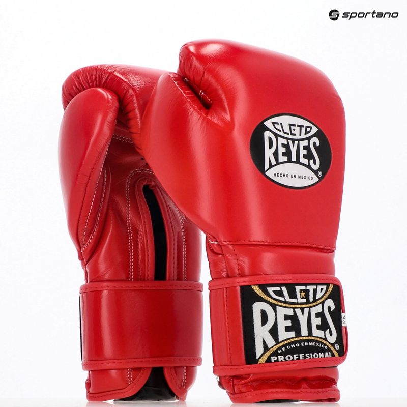 Boxerské rukavice  Cleto Reyes Velcro Sparring red 3