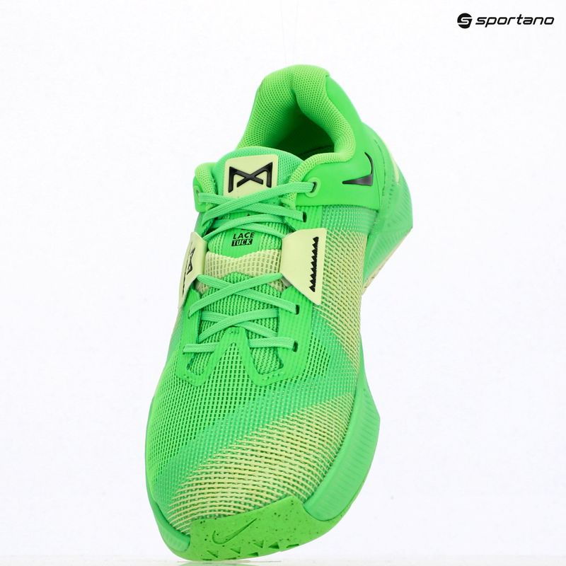 Pánské vzpěračské boty Nike Metcon 10 green strike/light liquid lime/black 11