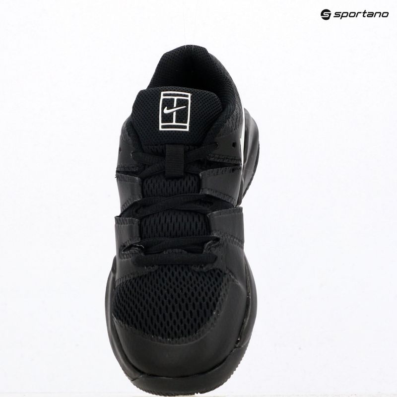 Dětské tenisové boty Nike Court Vapor X Jr black/volt/white 11