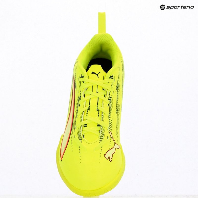 Dětské  kopačky PUMA Ultra 6 Play TT Jr yellow alert/puma black/glowing red/lime squeeze 9