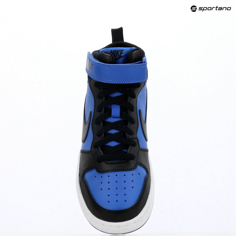Dětské boty Nike Court Borough Mid 2 game royal/white/black 11