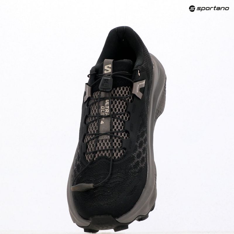 Pánské běžecké boty Salomon Ultra Glide 4 black/dark gull gray/silver cloud 10
