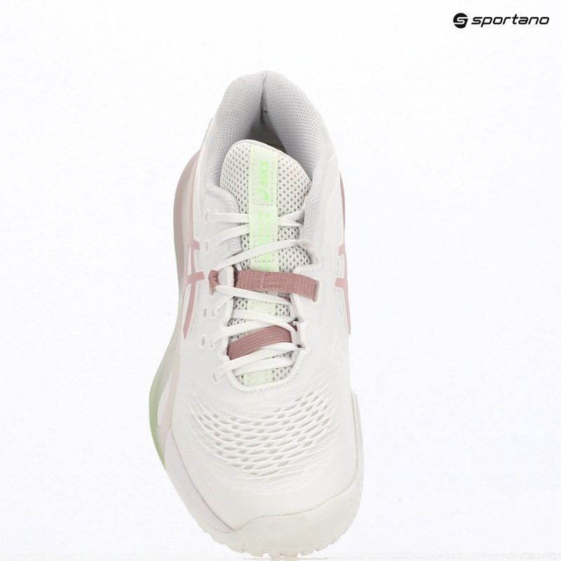 Dámské tenisové boty ASICS Gel-Resolution X W white/morganite 9