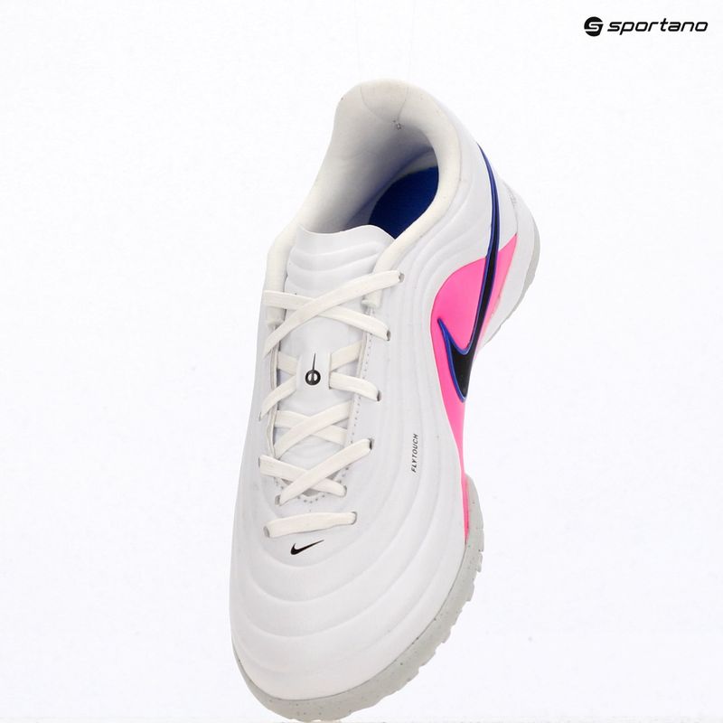 Dětské kopačky Nike Tiempo Maestro Academy Jr TF white/racer blue/pink blast/black 11