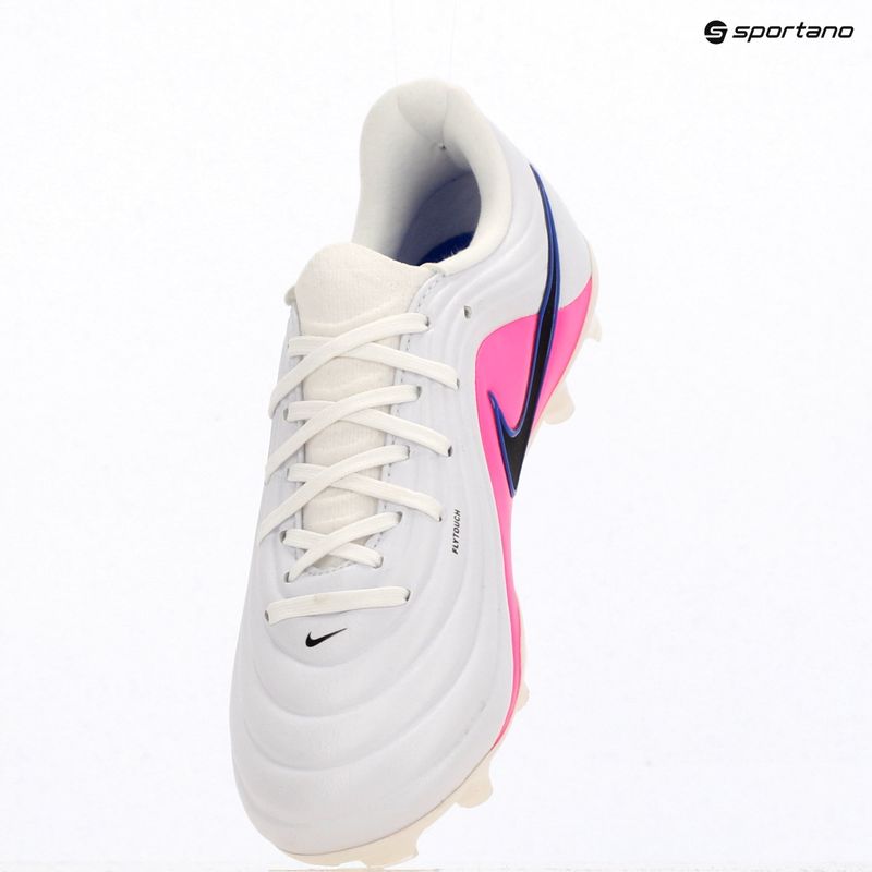 Dětské kopačky Nike Tiempo Maestro Academy Jr FG/MG white/racer blue/pink blast/black 11