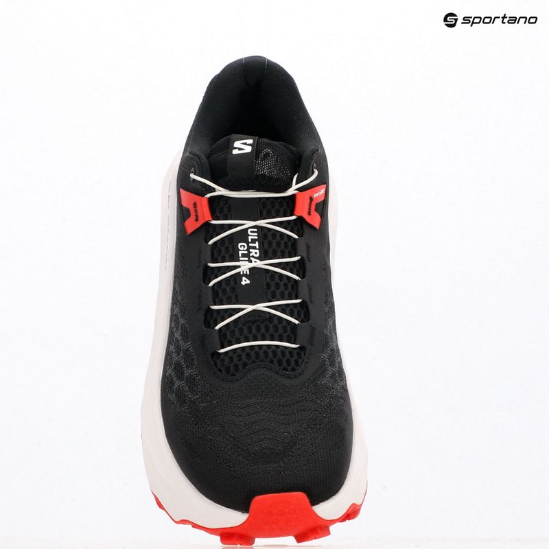 Pánské běžecké boty Salomon Ultra Glide 4 black/white/fiery red 10