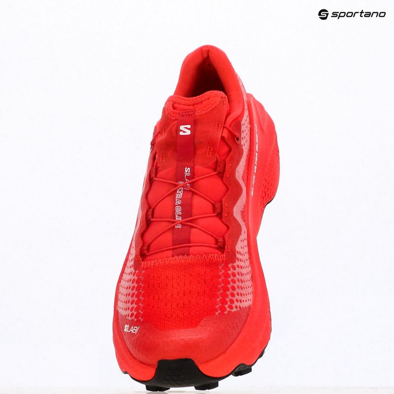 Pánské běžecké boty Salomon S/LAB Ultra Glide 1.5 white/fiery red/black 11