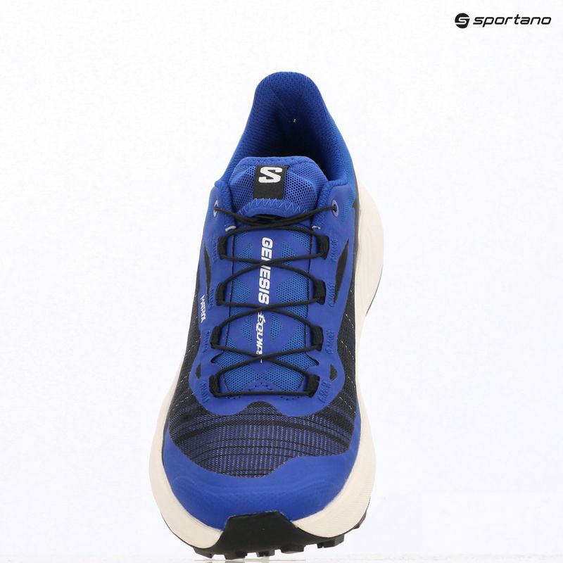 Běžecké boty Salomon Genesis Equipe surf the web/fiery red/white 10