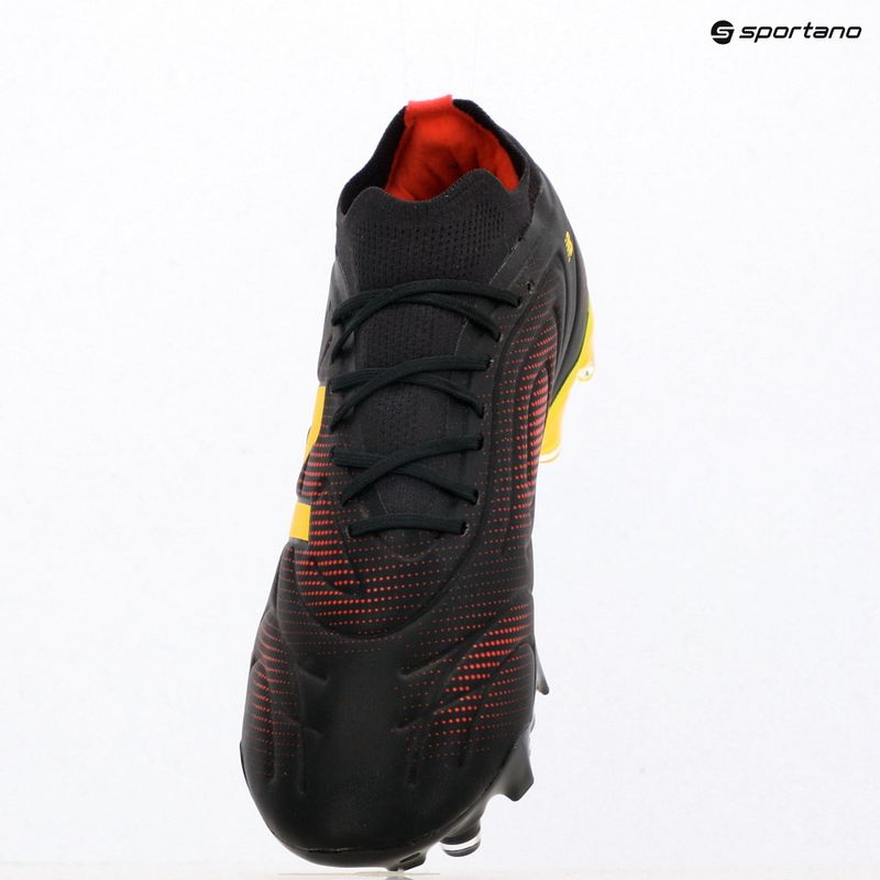 Kopačky New Balance Tekela Team Low V5 FG black 100/punch yellow/fire cracker 9