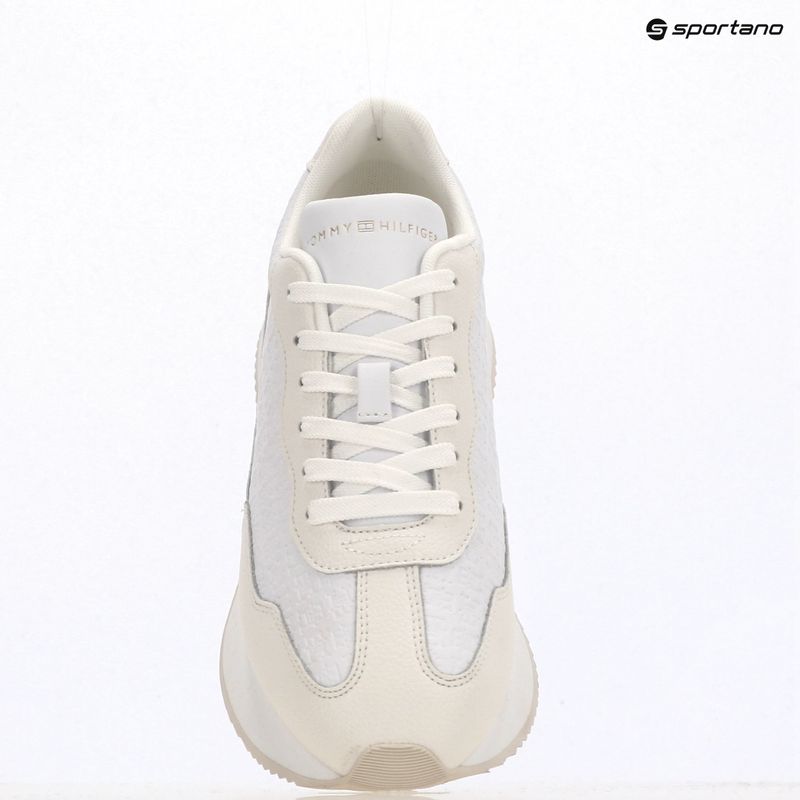 Dámské boty Tommy Hilfiger Chic Monogram Runner white/ecru 9