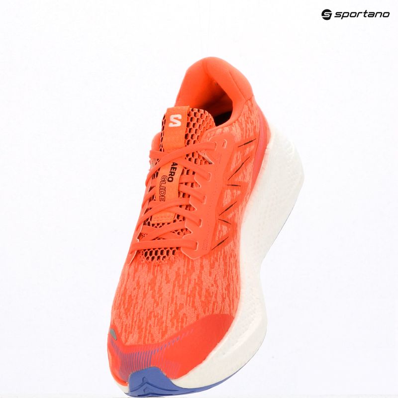 Pánské běžecké boty Salomon Aero Glide 4 neon flame/white/persia 12