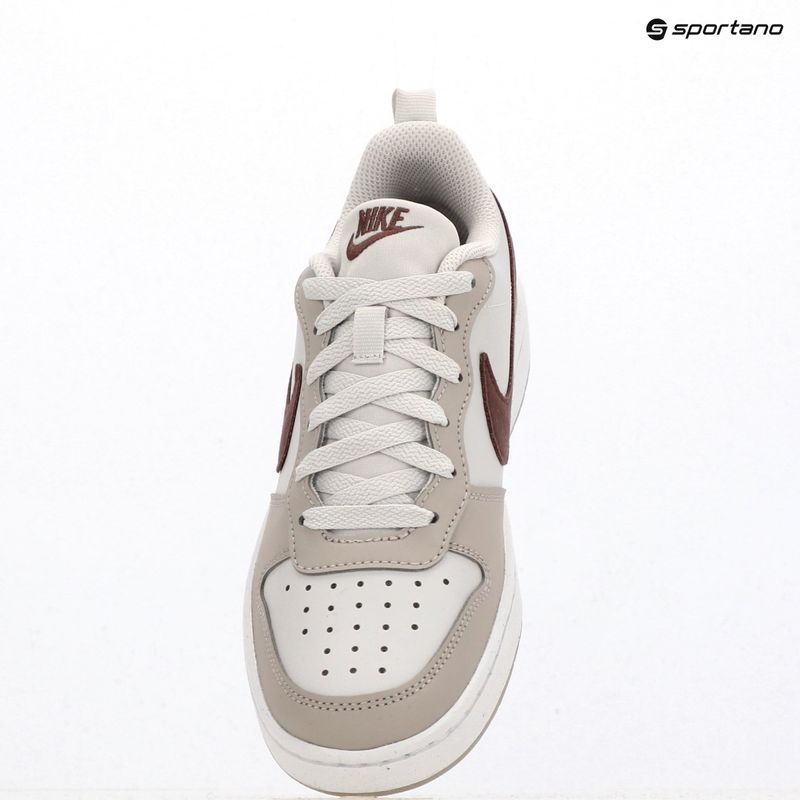 Dětské tenisky Nike Court Borough Low Essential+ vast grey/moon particle/white/tattoo 9