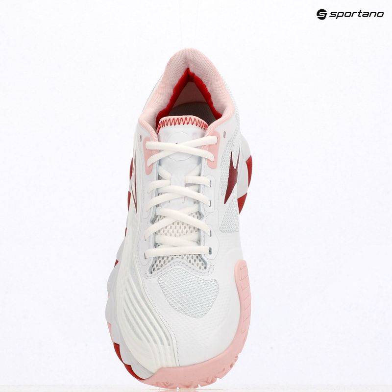 Dámské tenisové boty Mizuno Wave Enforce Tour 2 CC white/pinkesque/barbados/cherry 9