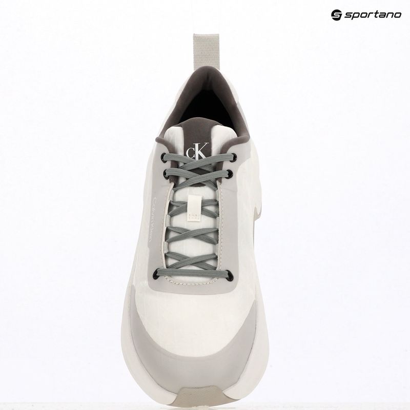 Dámské boty Calvin Klein Chunky Runner Laceup Mix Aop white/granite road/granite gray 9