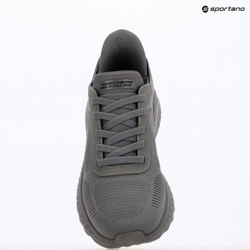 Pánské boty SKECHERS Bobs Squad Chaos Solid Step gray 9