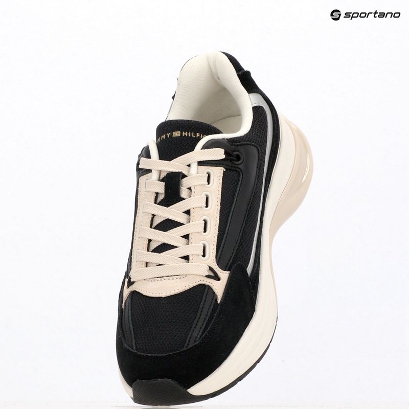 Dámské boty Tommy Hilfiger Sporty Chic Runner černé 9