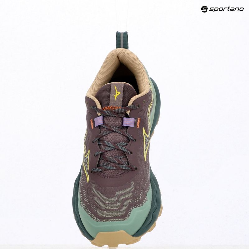 Dámské běžecké boty Mizuno Wave Daichi 9 granite green/fortune yellow 9