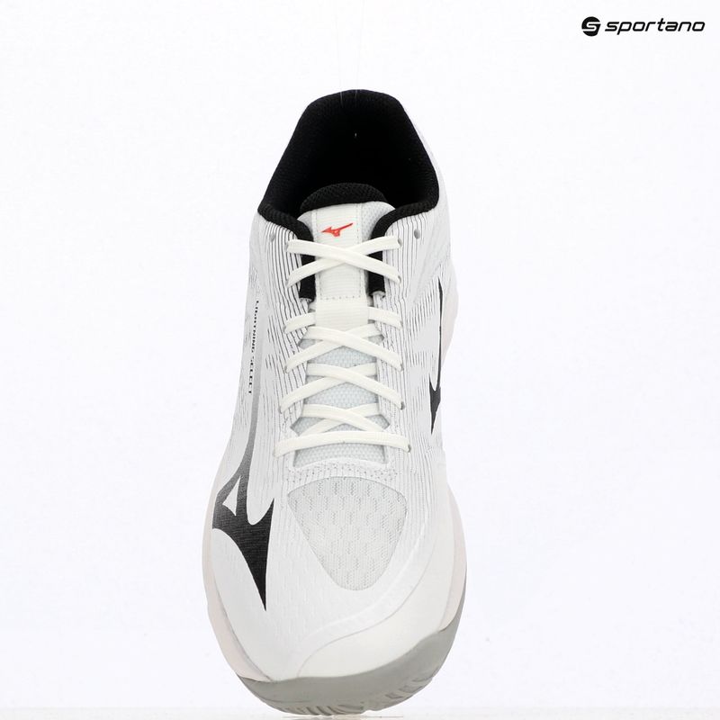 Volejbalové boty Mizuno Lightning Select white/black/fiery red 12