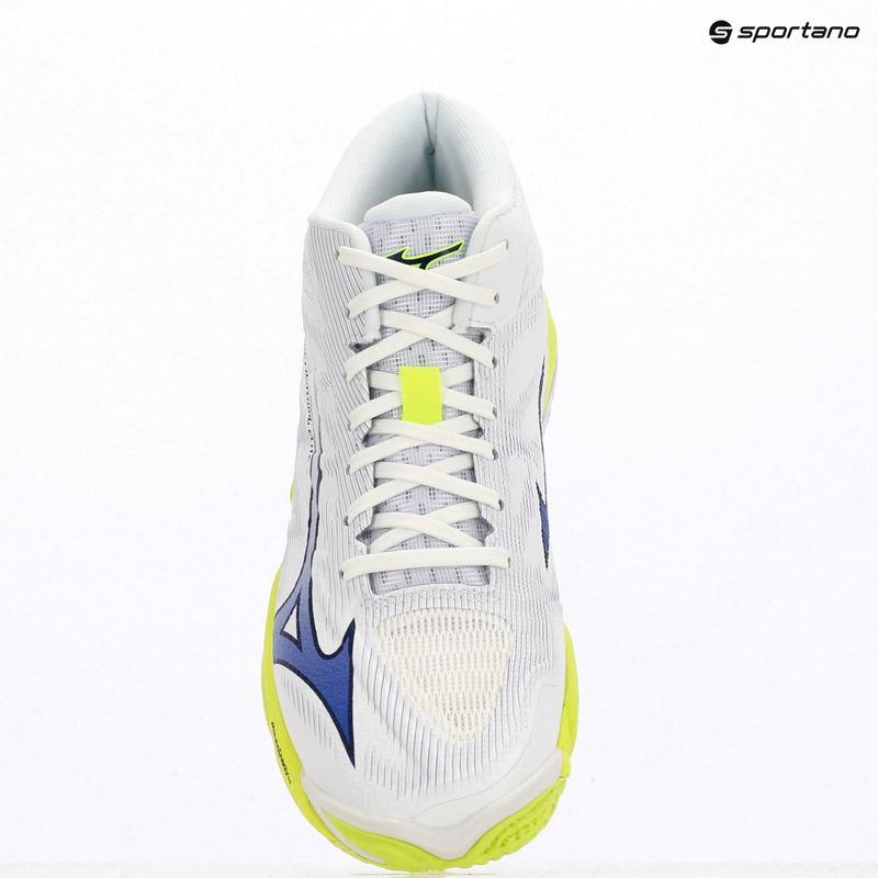 Volejbalové boty Mizuno Wave Lightning Elite Mid white/lighting yellow/dazzling blue 9