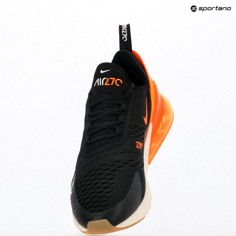 Pánské boty Nike Air Max 270 black/bright crimson/total orange 9