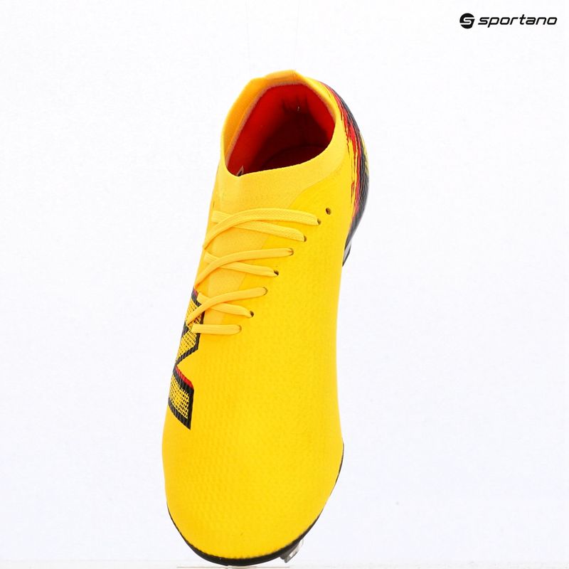 Kopačky New Balance Furon Team V8 FG punch yellow/black 100/fire cracker 9