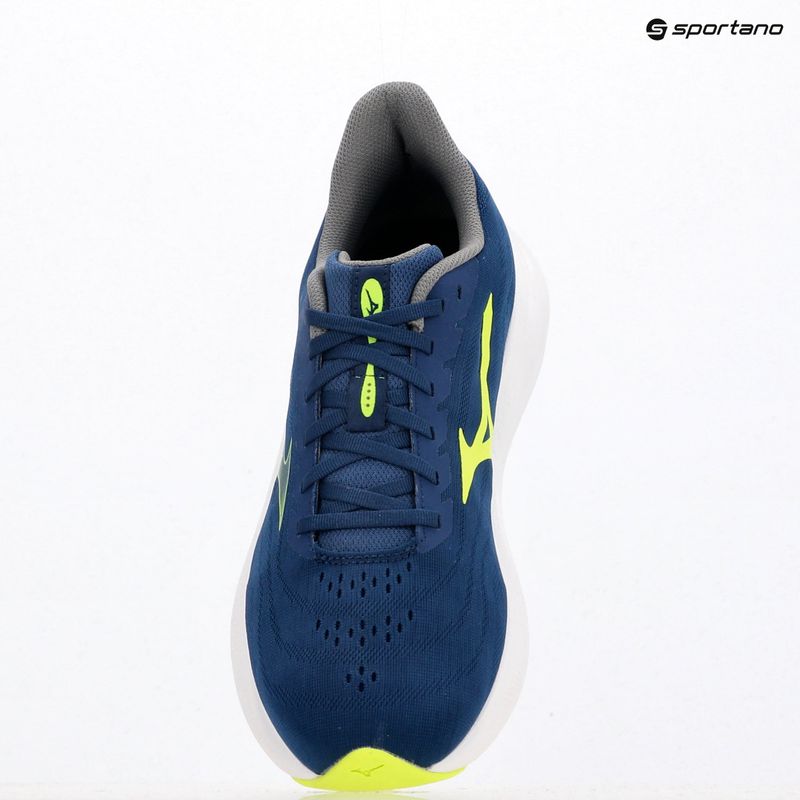 Pánské běžecké boty Mizuno Revolt 4 estate blue/lightning yellow 14