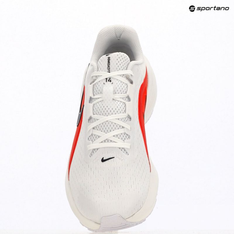 Pánské běžecké boty Nike Downshifter 14 white/summit white/bright crimson/black 10