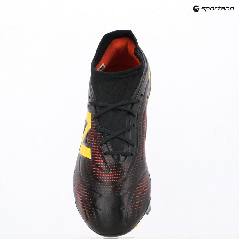 Dětské kopačky New Balance Tekela Team V5 black 100/punch yellow/fire cracker 9
