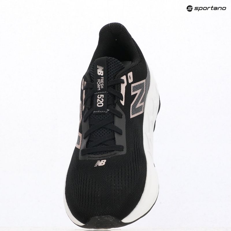 Dámské běžecké boty New Balance Fresh Foam 520's V9 black/castlerock/silver metallic 9
