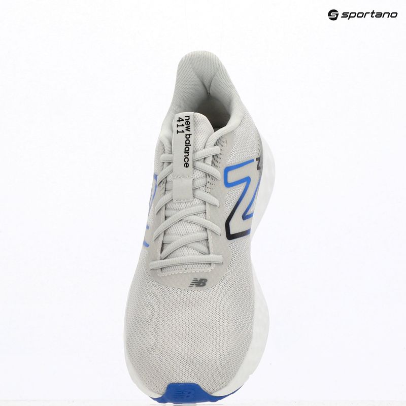 Pánské běžecké boty  New Balance Fresh Foam 411's V3 grey matter/blue bird/black 9
